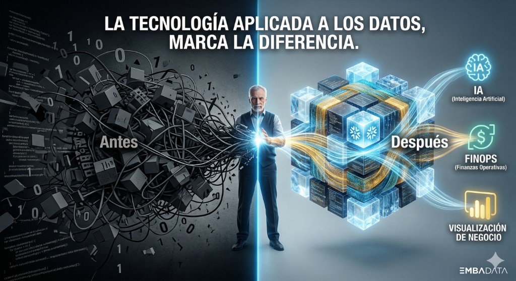 Arquitectura de datos moderna — La tecnología aplicada a los datos marca la diferencia